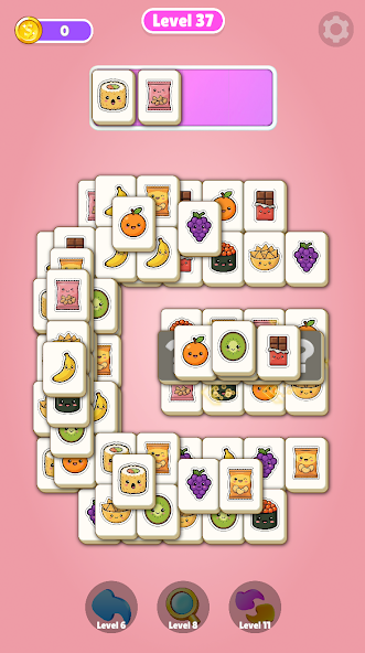 Sticker Mahjong screenshot