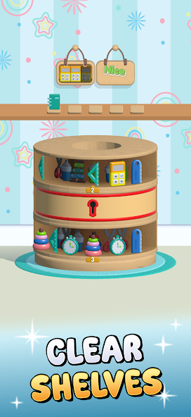 Wooden Spin Sort screenshot
