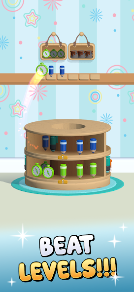 Wooden Spin Sort screenshot